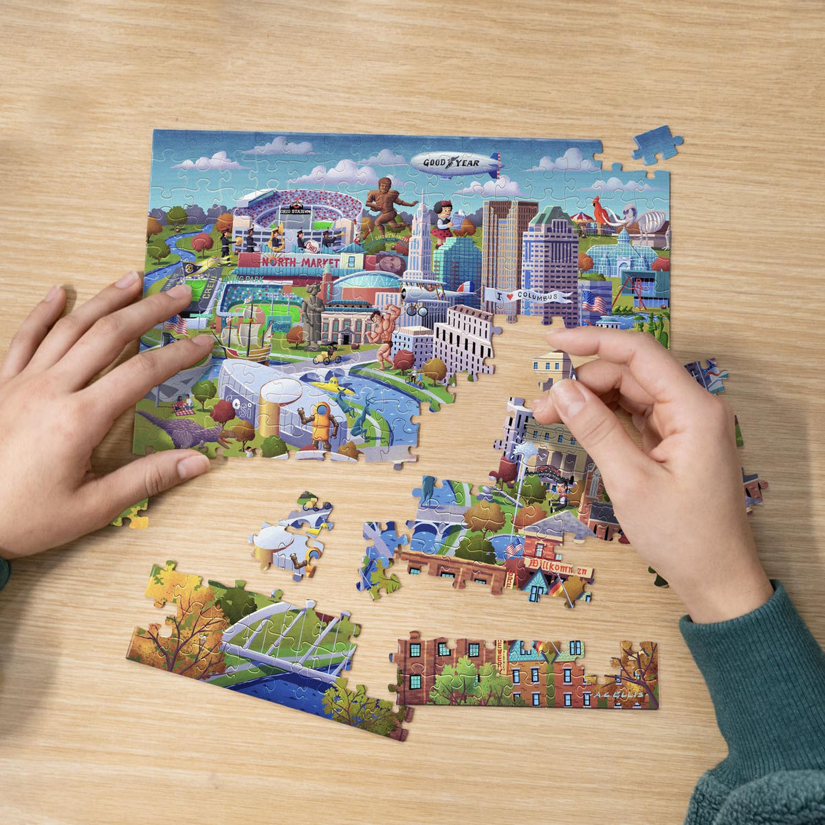 Columbus, Ohio | 210 Piece Personal Puzzle