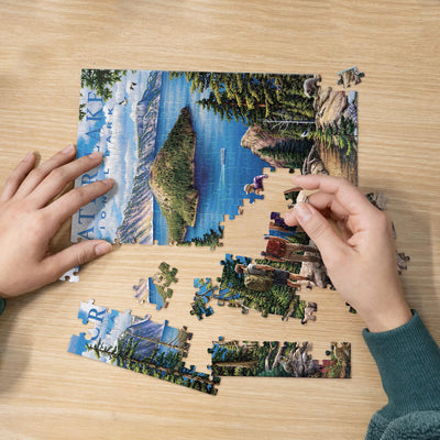 Crater Lake | 210 Piece Personal Puzzle
