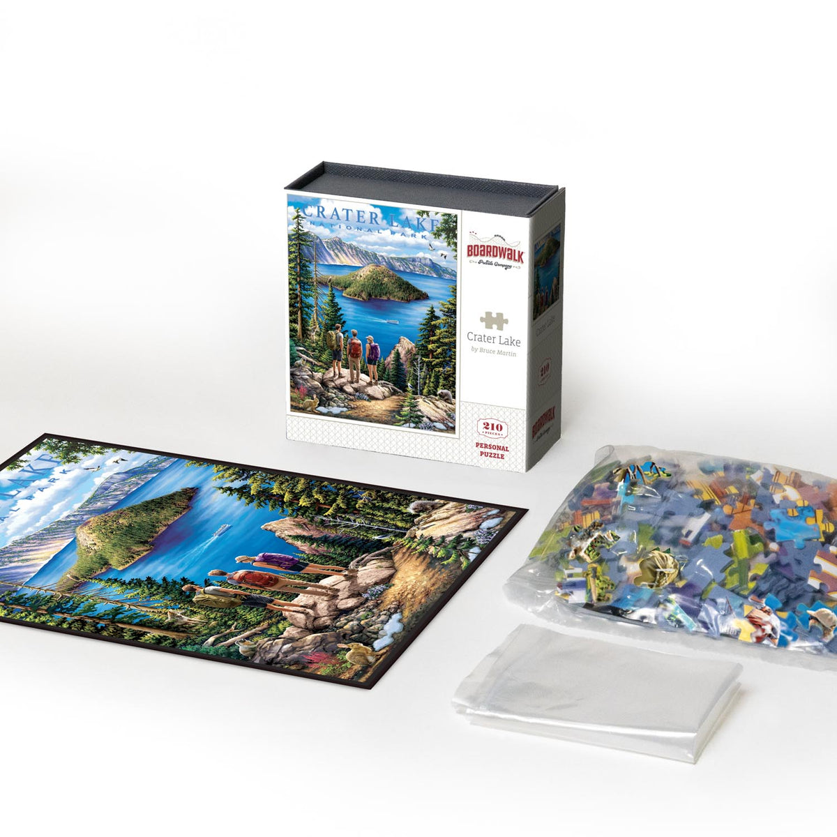 Crater Lake | 210 Piece Personal Puzzle