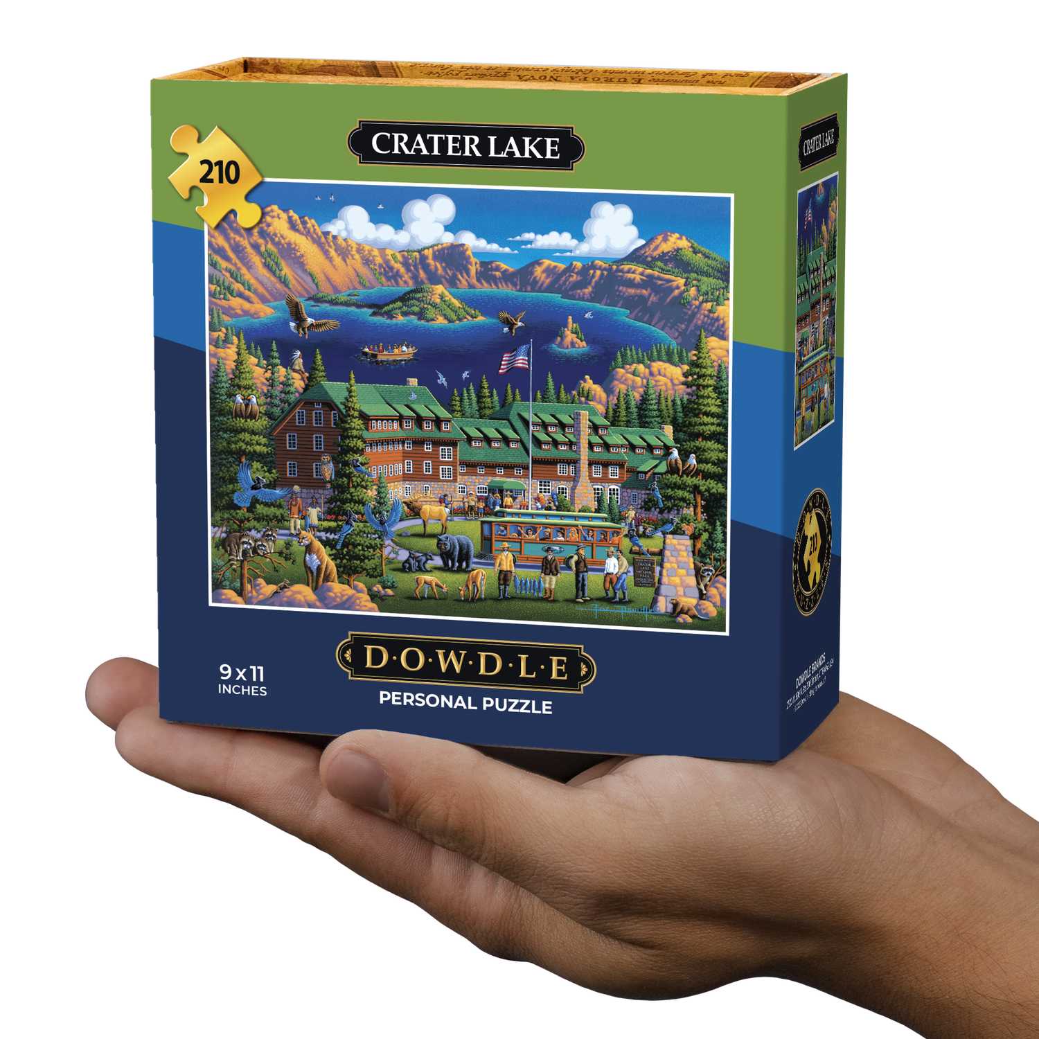 Crater Lake National Park | 210 Piece Personal Puzzle