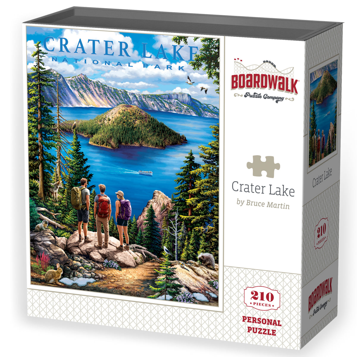 Crater Lake | 210 Piece Personal Puzzle
