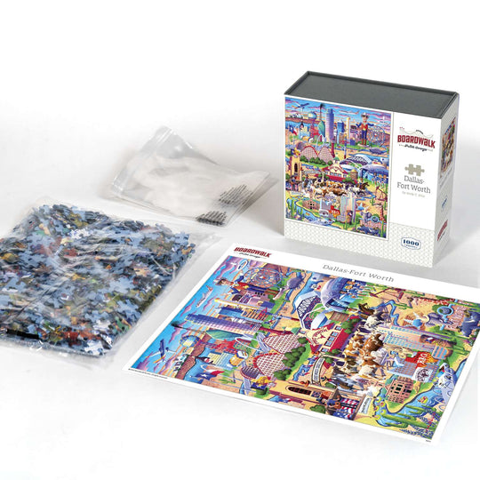 Dallas-Fort Worth - 1000 Piece