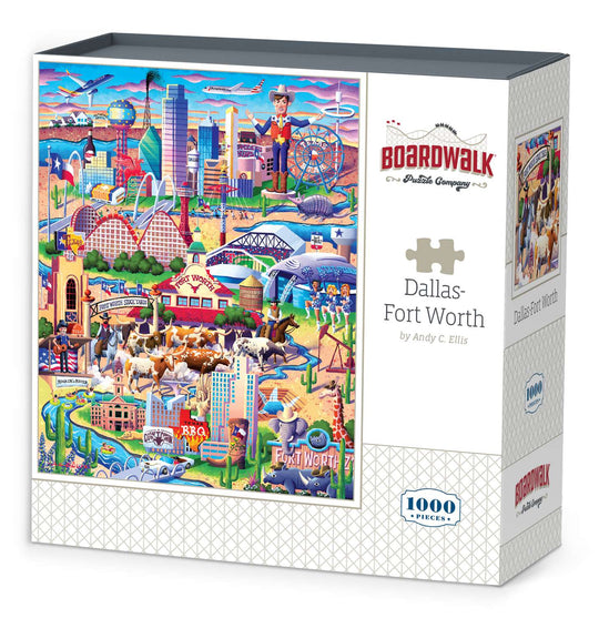 Dallas-Fort Worth - 1000 Piece