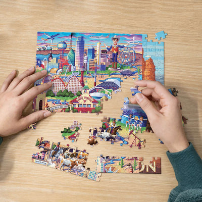 Dallas - Fort Worth | 210 Piece Personal Puzzle