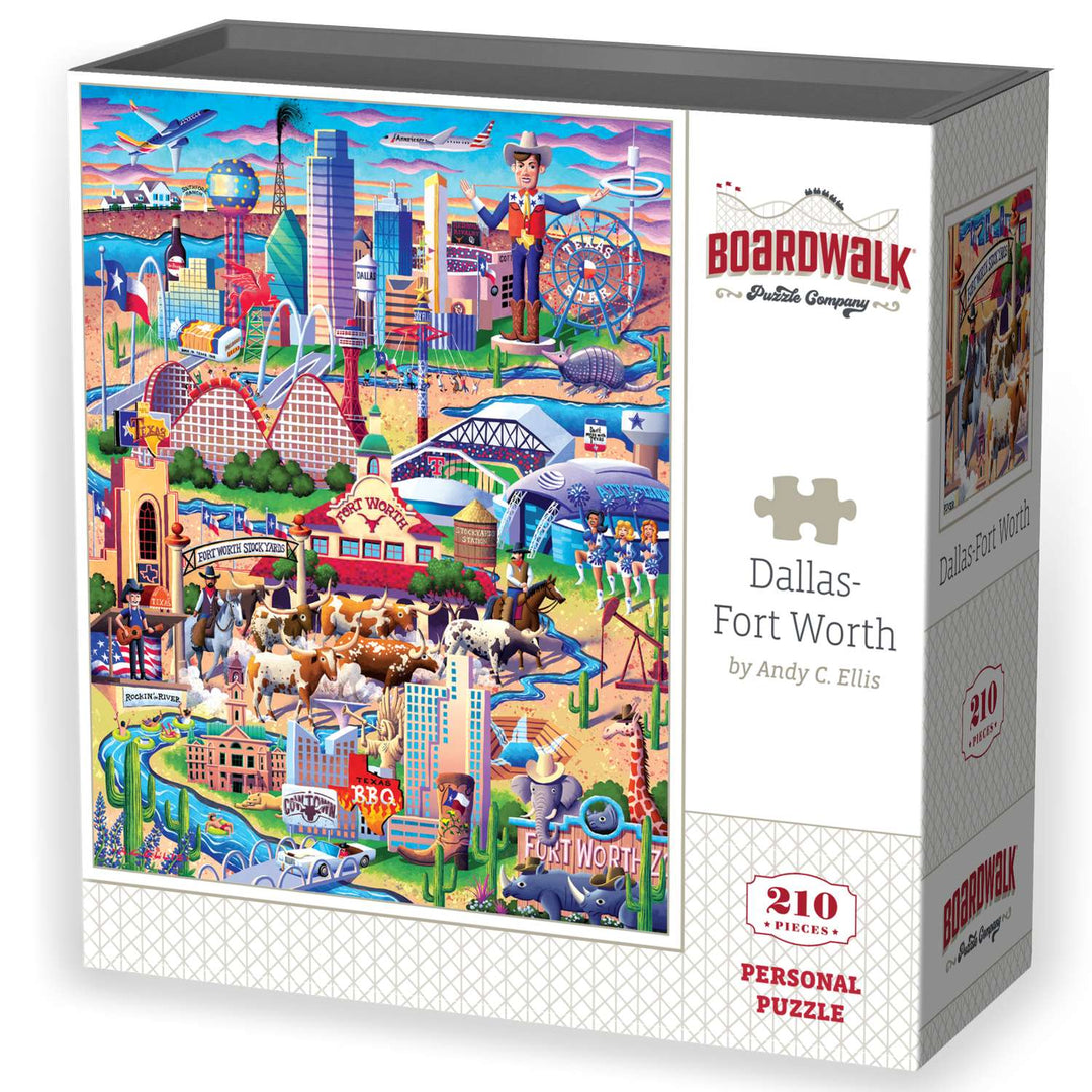 Dallas - Fort Worth - Personal Puzzle - 210 Piece