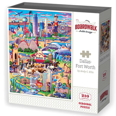 Dallas - Fort Worth | 210 Piece Personal Puzzle