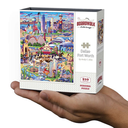 Dallas - Fort Worth | 210 Piece Personal Puzzle