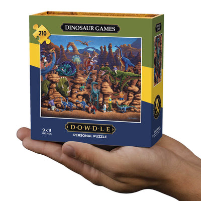 Dinosaur Games | 210 Piece Personal Puzzle
