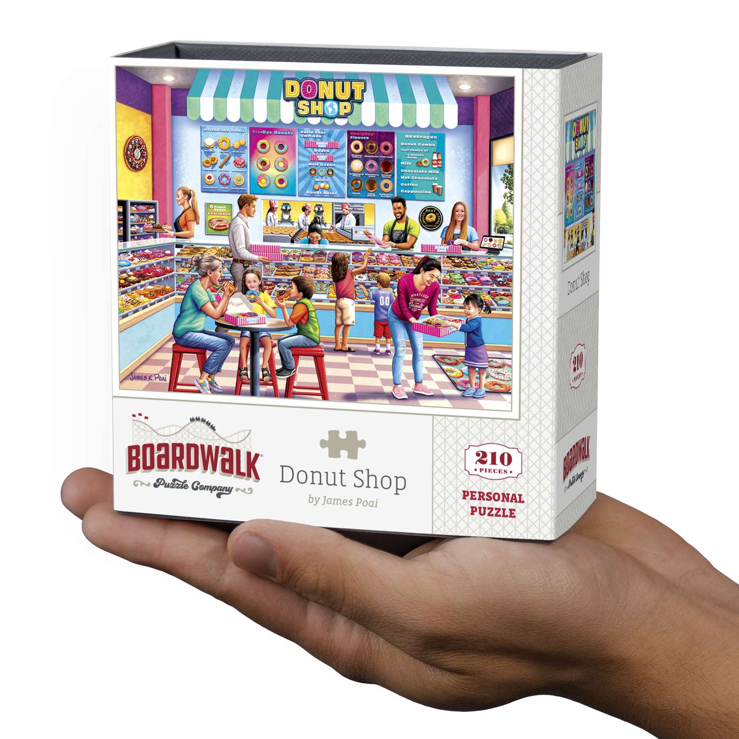 Donut Shop | 210 Piece Personal Puzzle