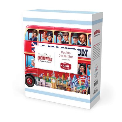 Double-Decker Bus | Luxury Wood Puzzle