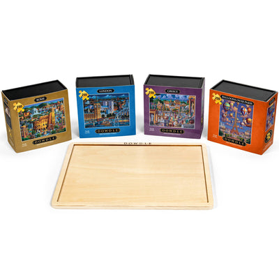 European Cities - 4-Pack Mini Puzzles