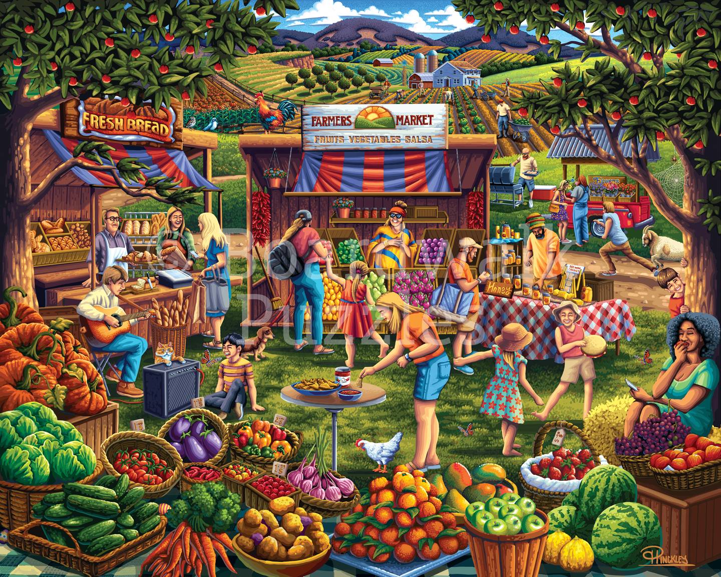 Farmers Market | 210 Piece Personal Puzzle