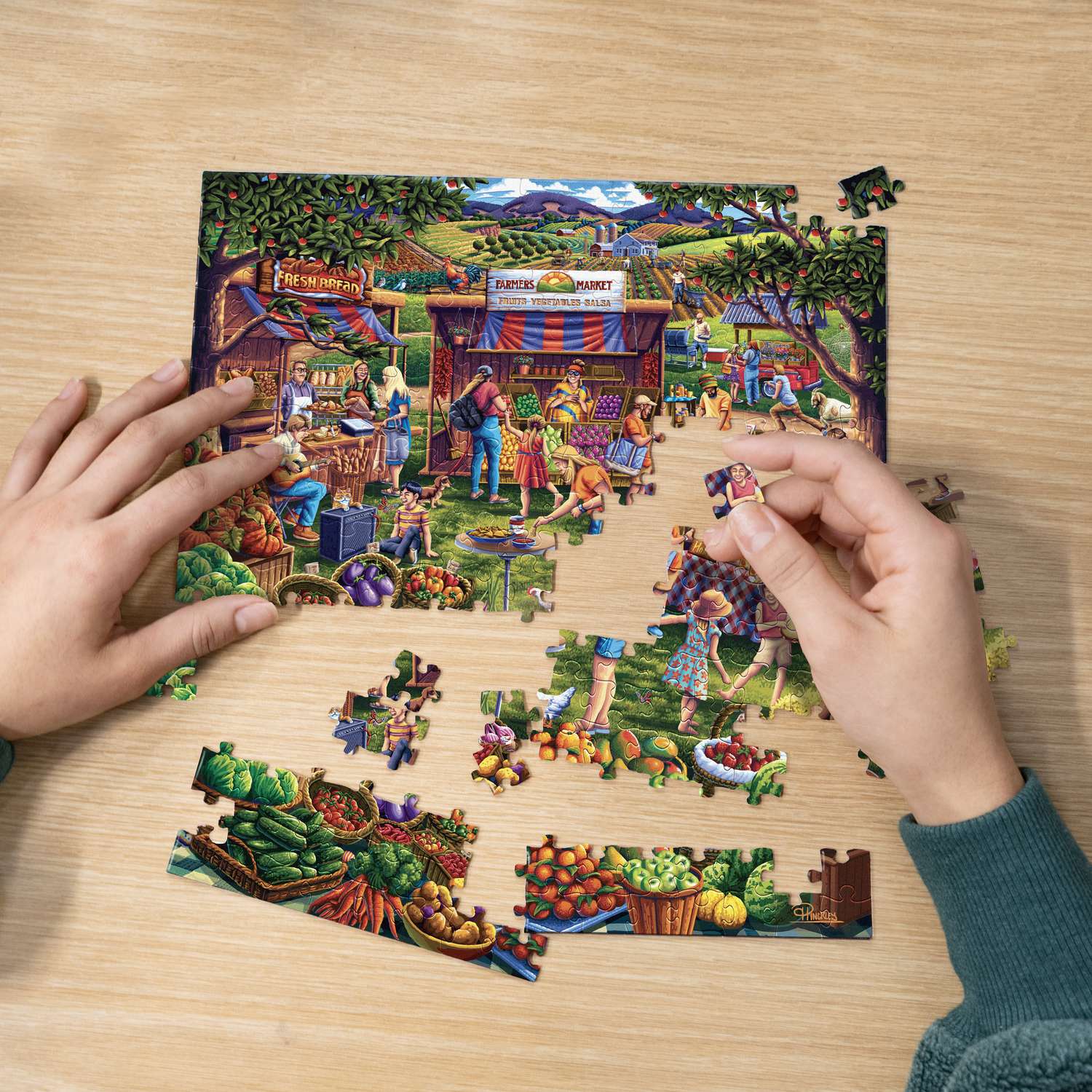 Farmers Market | 210 Piece Personal Puzzle