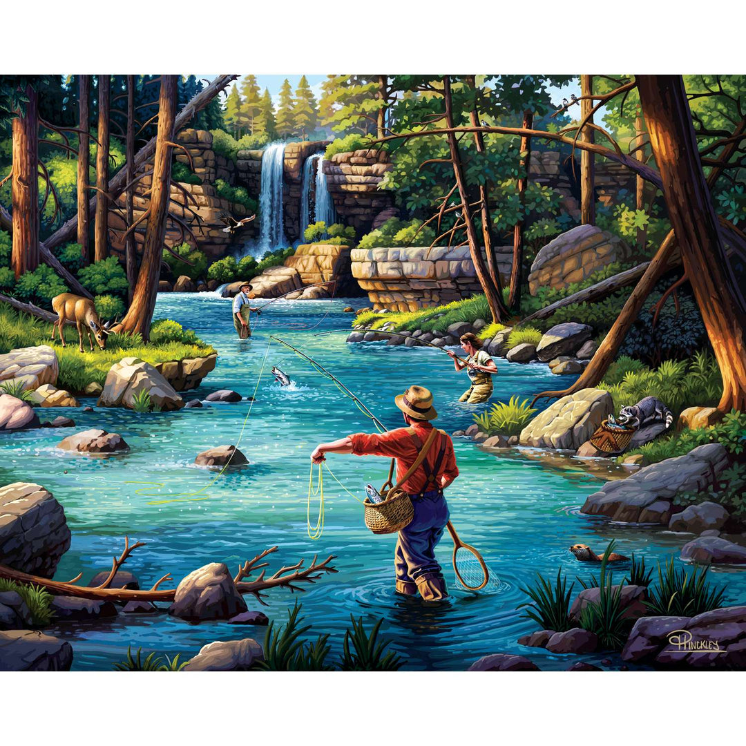 Fly Fishing - Personal Puzzle - 210 Piece
