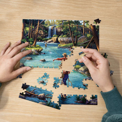 Fly Fishing | 210 Piece Personal Puzzle