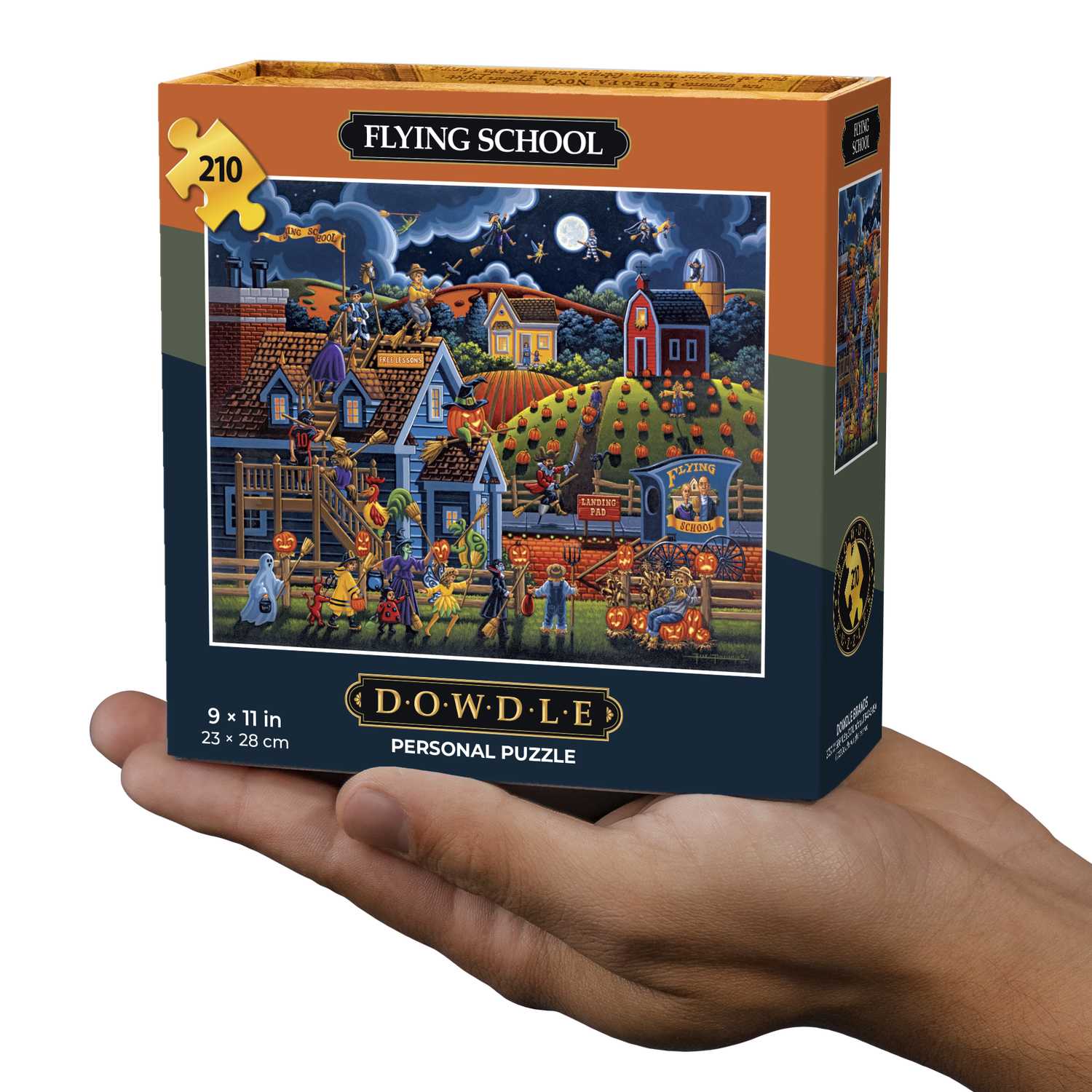 Flying School | 210 Piece Personal Puzzle