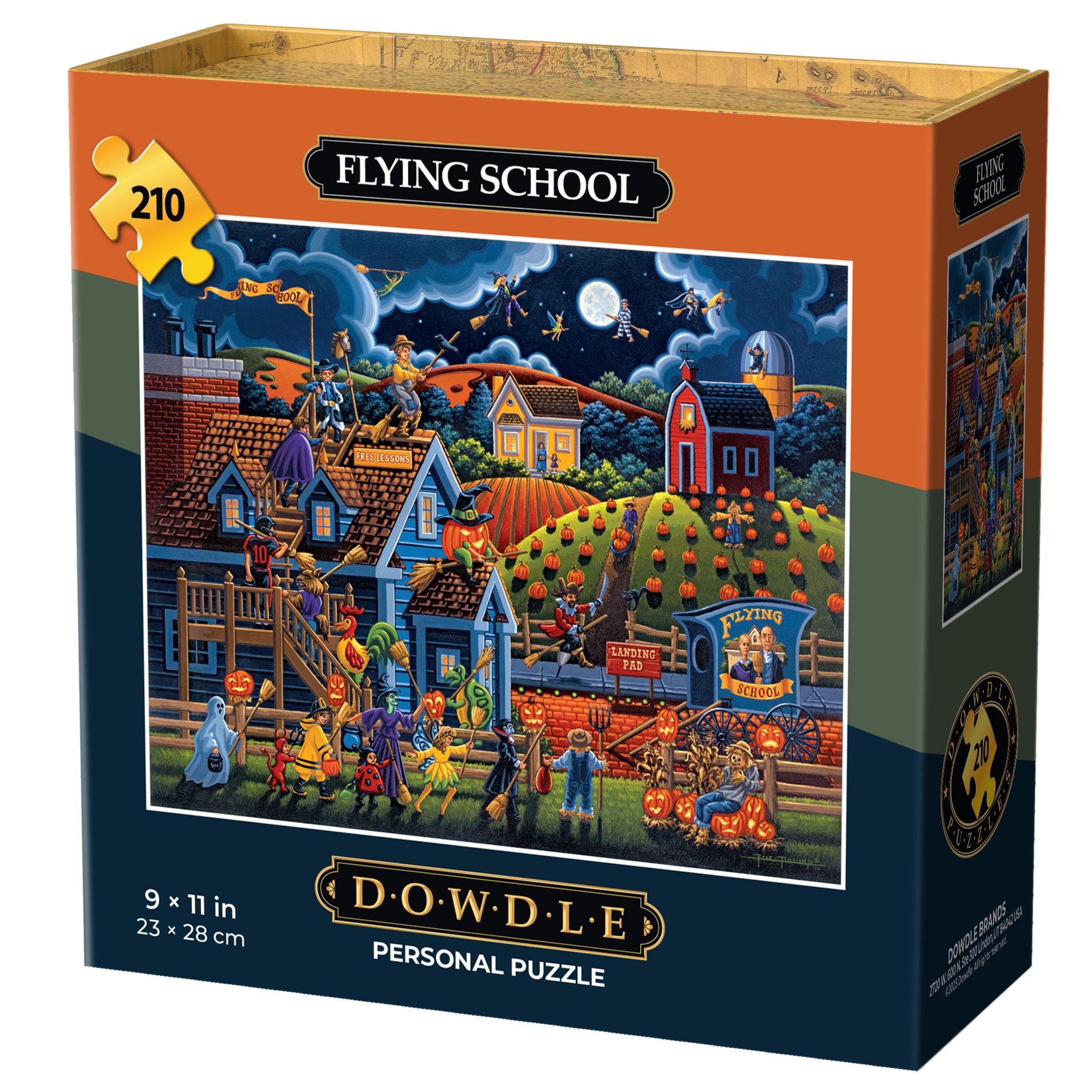 Flying School | 210 Piece Personal Puzzle