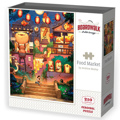 Food Market | 210 Piece Personal Puzzle