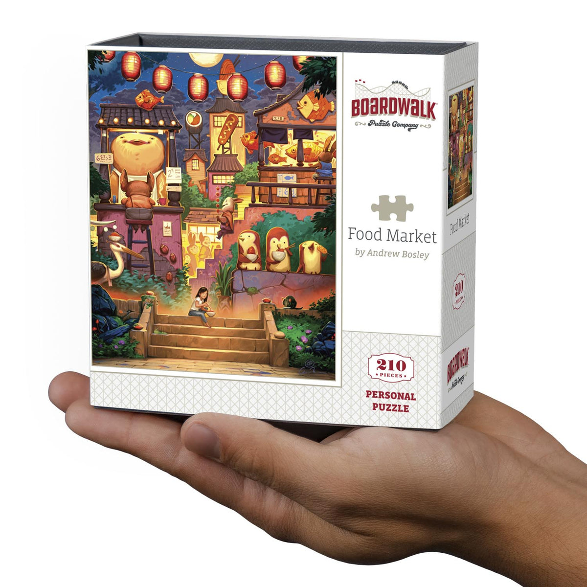 Food Market | 210 Piece Personal Puzzle