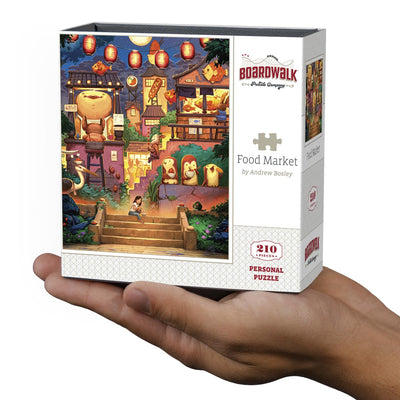 Food Market | 210 Piece Personal Puzzle
