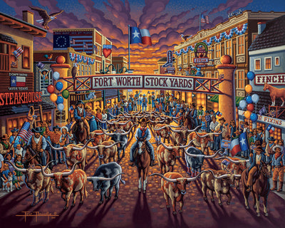 Fort Worth Stockyards | 210 Piece Personal Puzzle