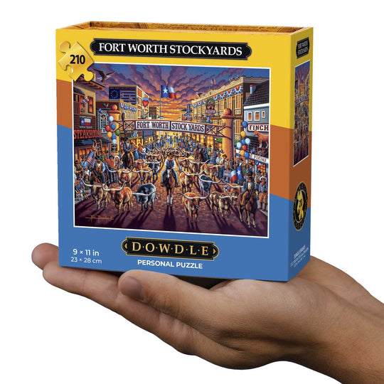 Fort Worth Stockyards - Personal Puzzle - 210 Piece