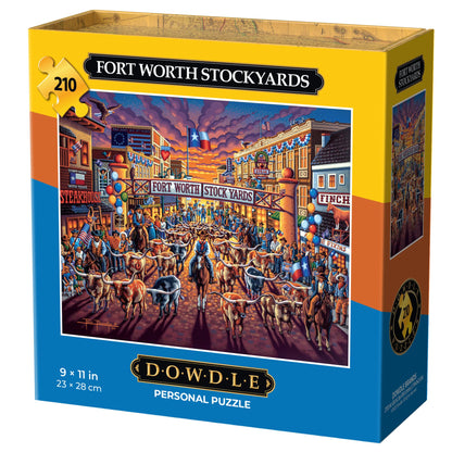 Fort Worth Stockyards | 210 Piece Personal Puzzle