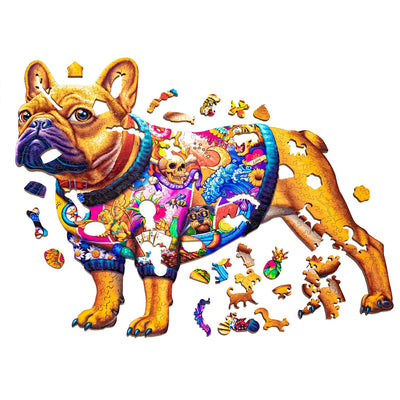 French Bulldog | Luxury Wood Puzzle