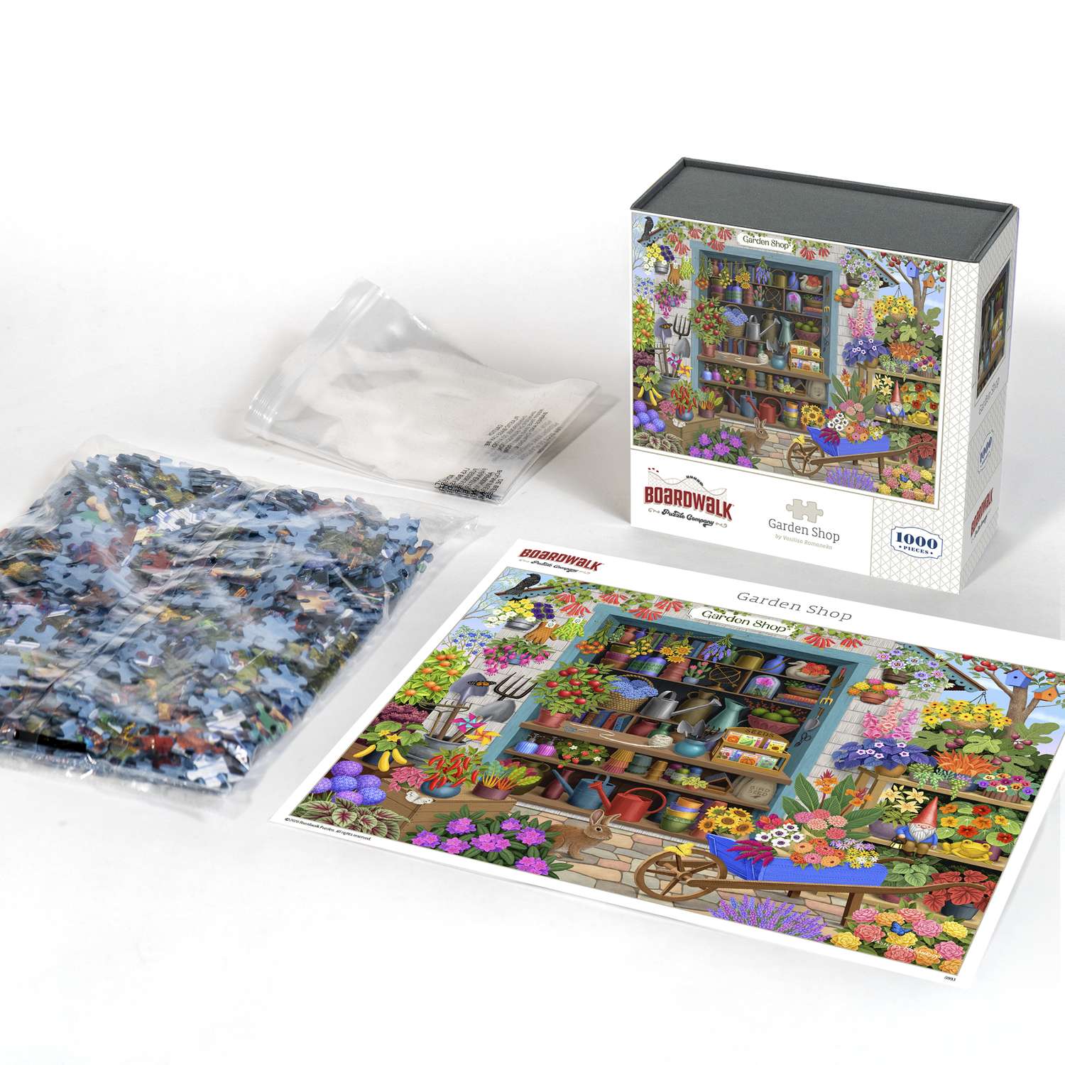 Garden Shop| 1000 Piece Boardwalk Jigsaw Puzzle