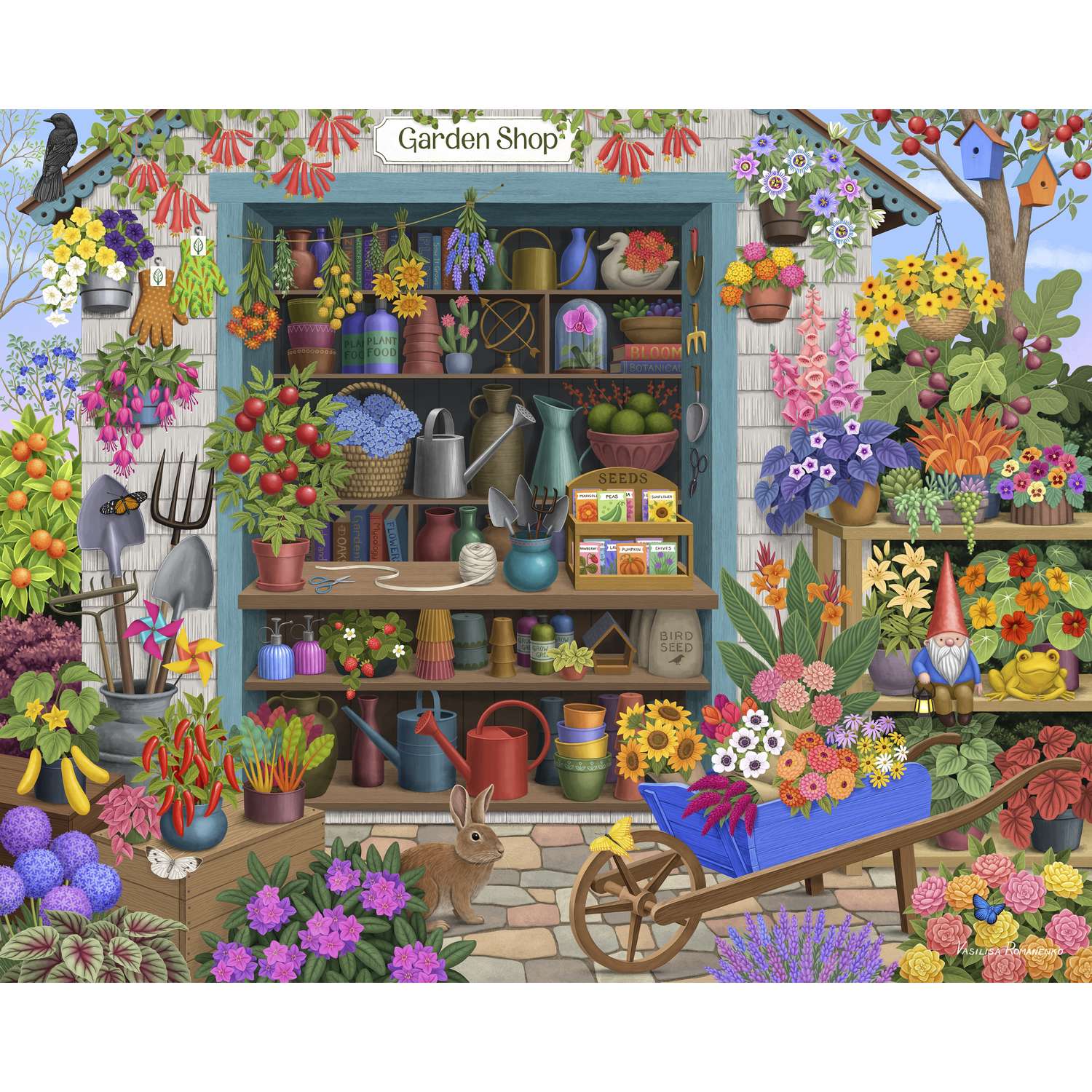 Garden Shop | 500 Piece Boardwalk Jigsaw Puzzle