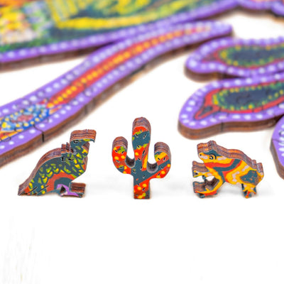 Gecko | Luxury Wood Puzzle