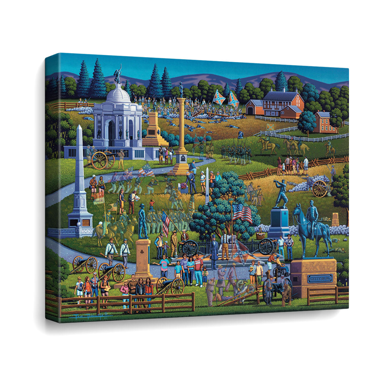 Gettysburg Canvas Gallery Wrap