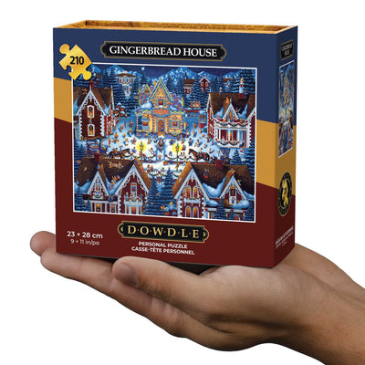 Gingerbread House | 210 Piece Personal Puzzle