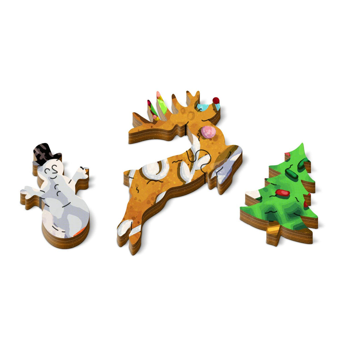 Gingerbread House | Luxury Wood Puzzle - Jumbo Size