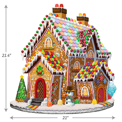 Gingerbread House | Luxury Wood Puzzle - Jumbo Size