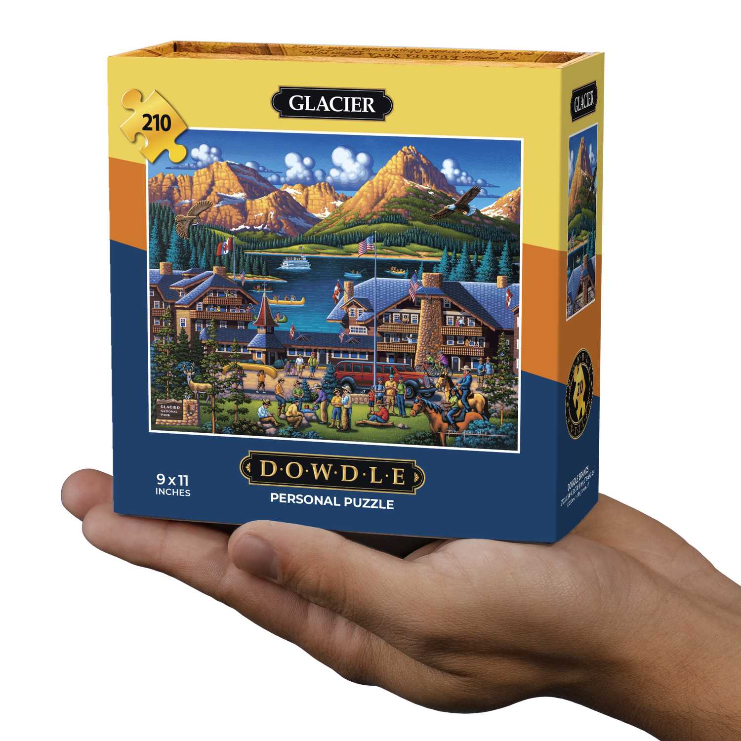 Glacier National Park | 210 Piece Personal Puzzle