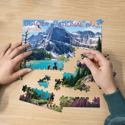 Glacier National Park | 210 Piece Personal Puzzle