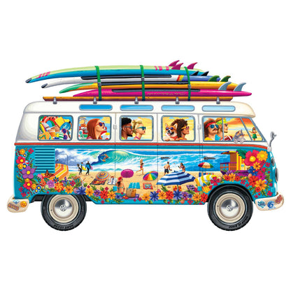 Goin' Surfin' | Luxury Wood Puzzle