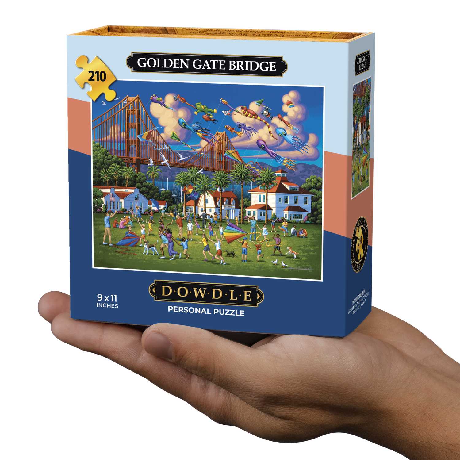Golden Gate Bridge | 210 Piece Personal Puzzle – Boardwalk Puzzles