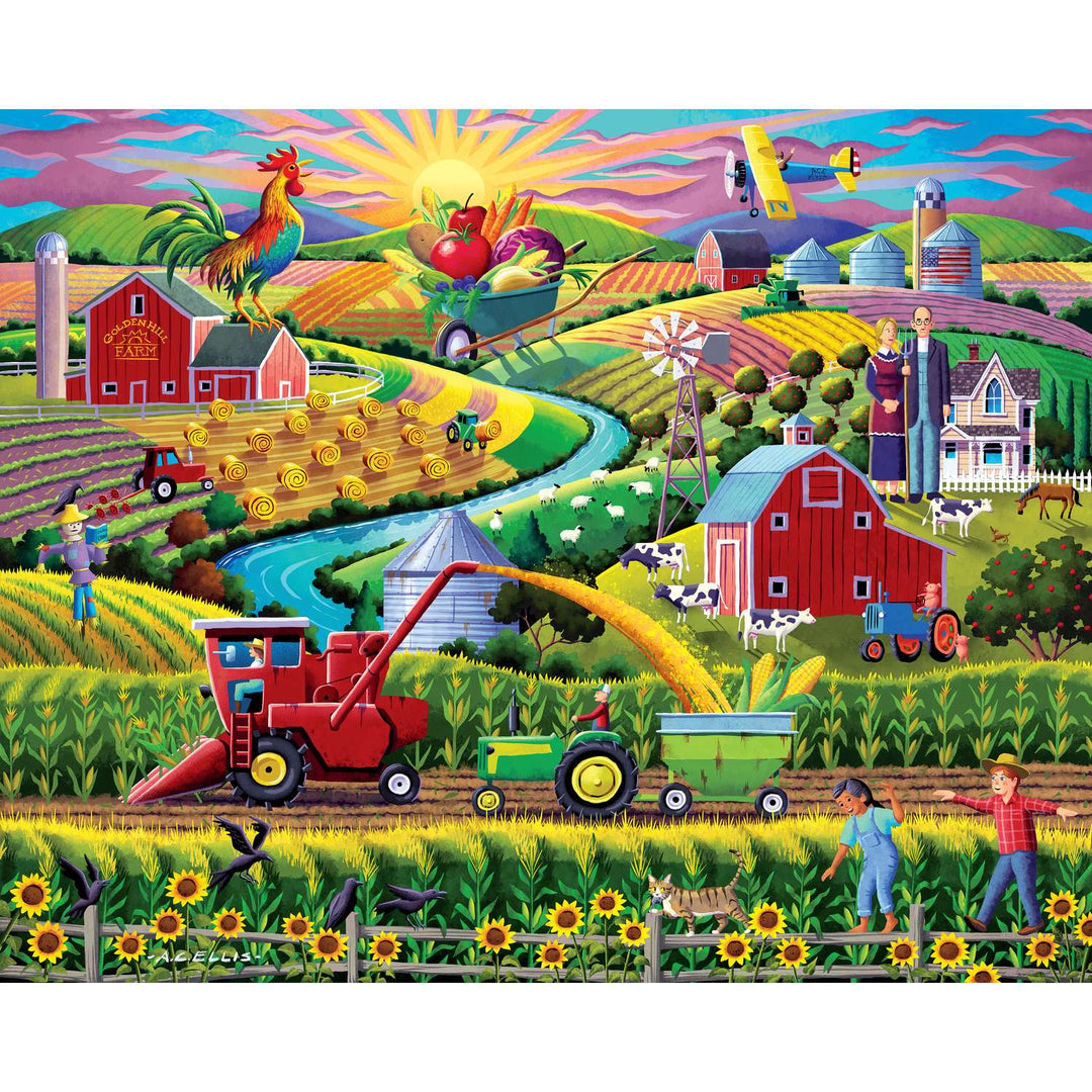 Golden Hill Farm - Personal Puzzle - 210 Piece
