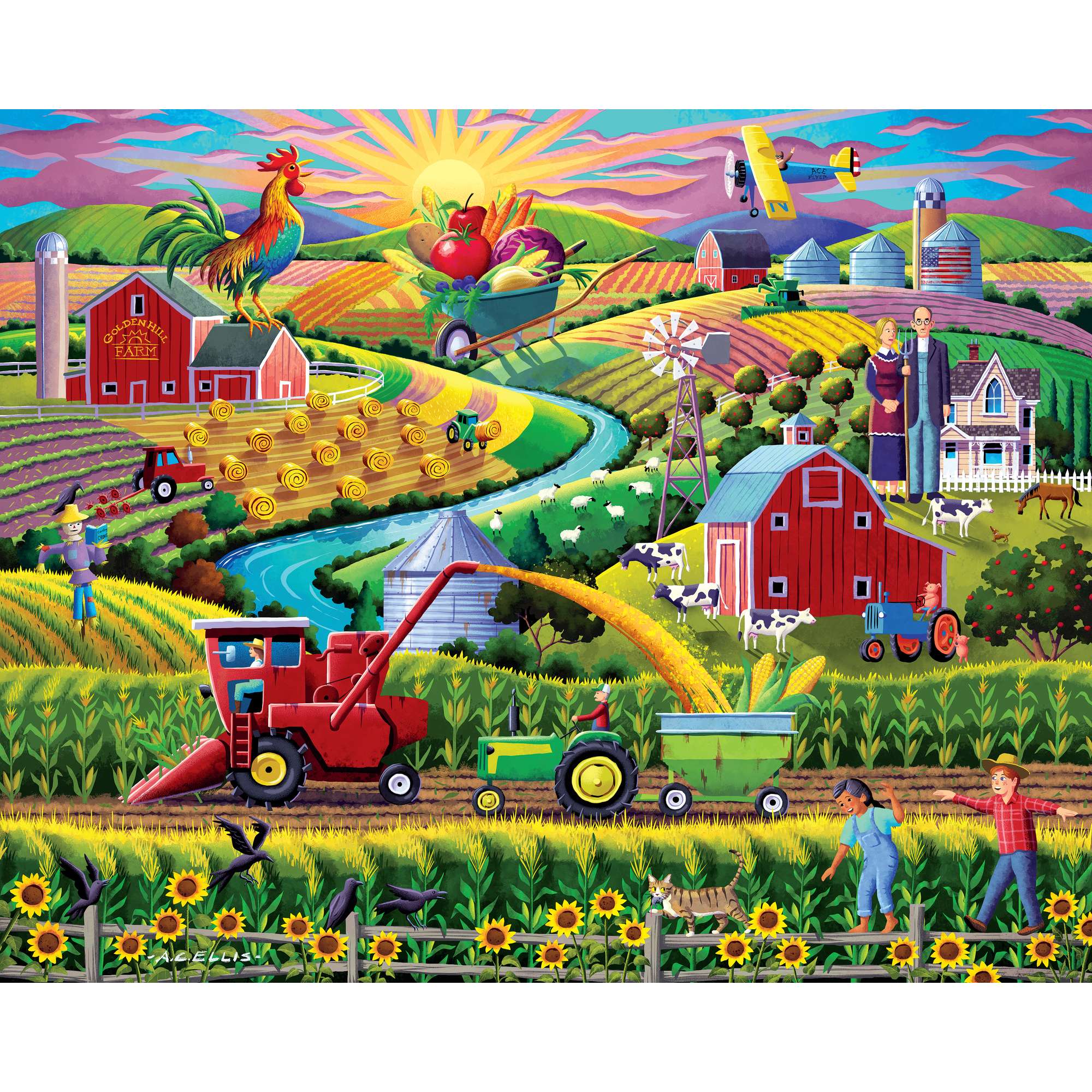 Golden Hills Farm | 500 Piece