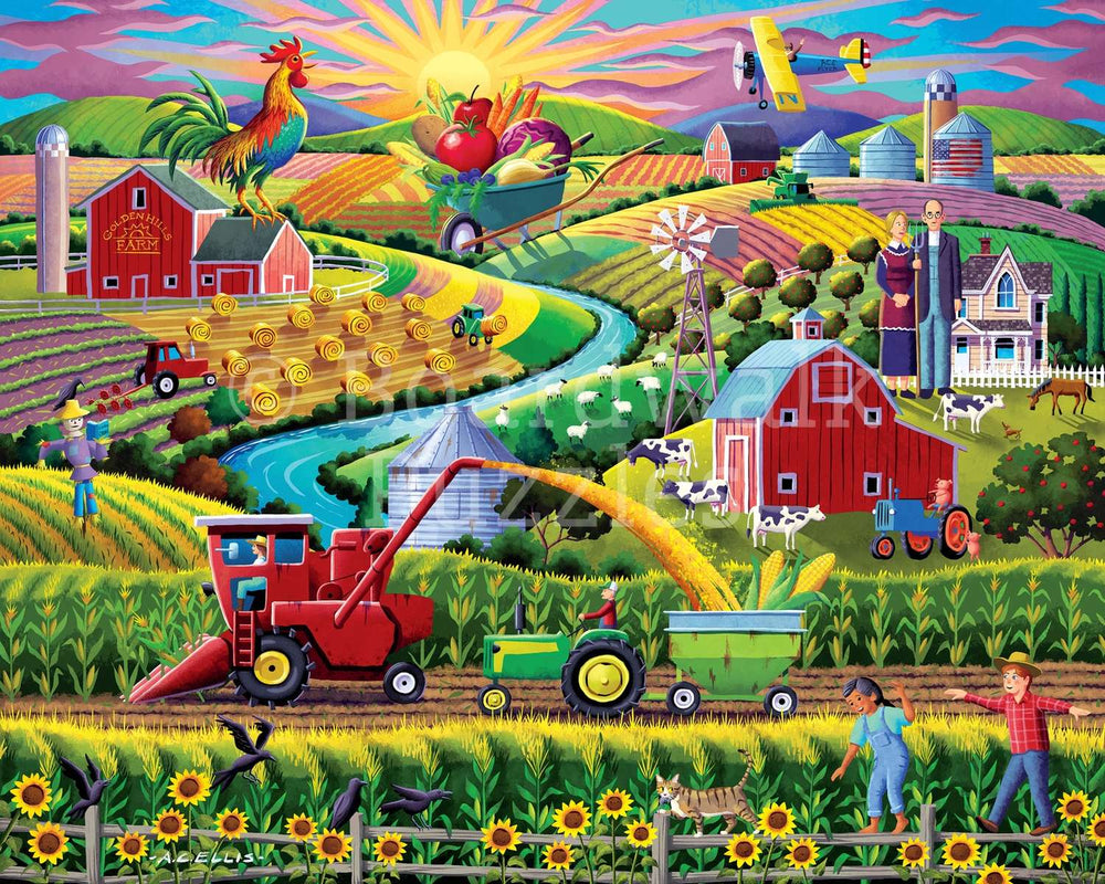 Golden Hills Farm - 500 Piece