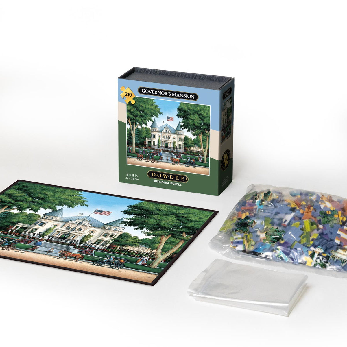 Governor's Mansion | 210 Piece Personal Puzzle