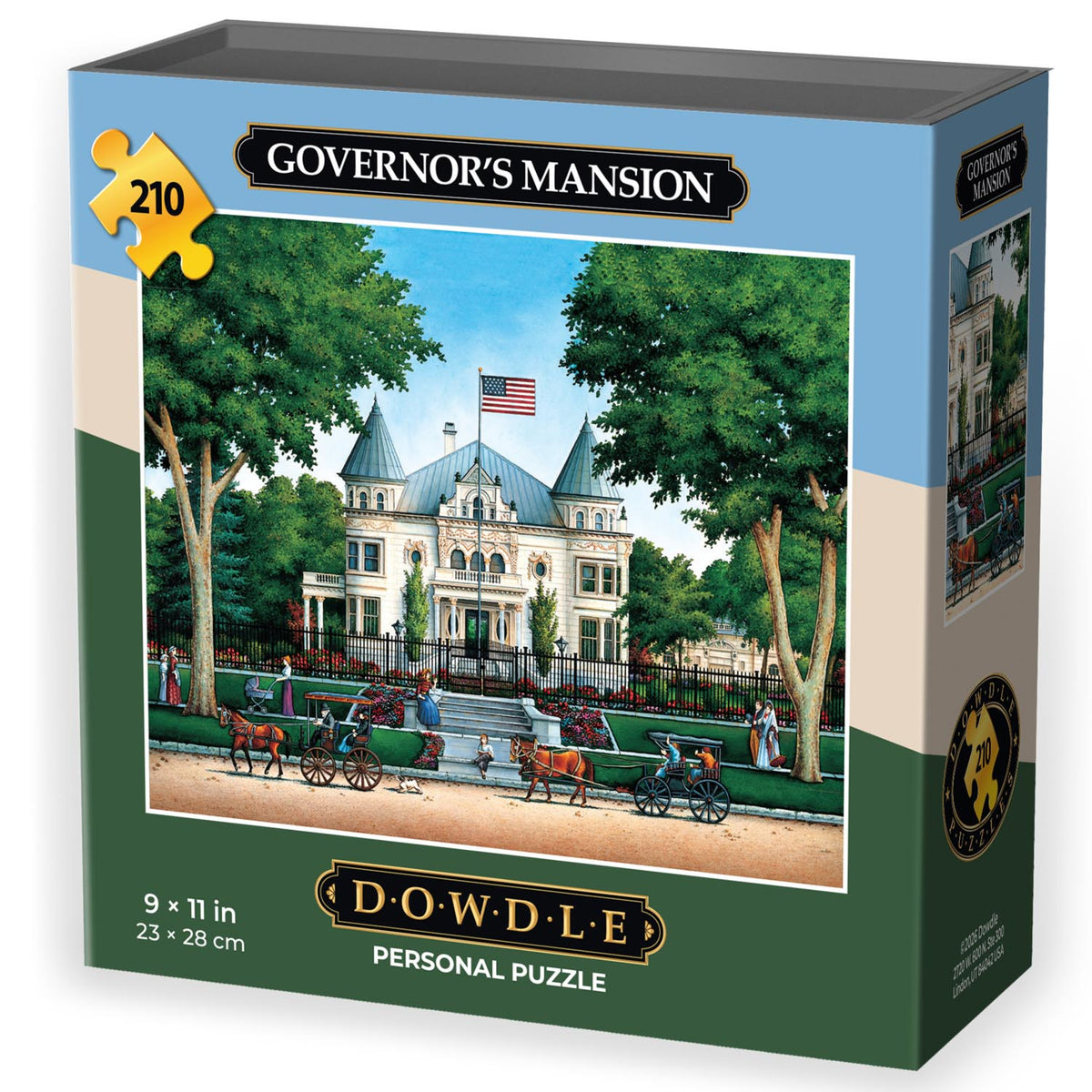 Governor's Mansion | 210 Piece Personal Puzzle
