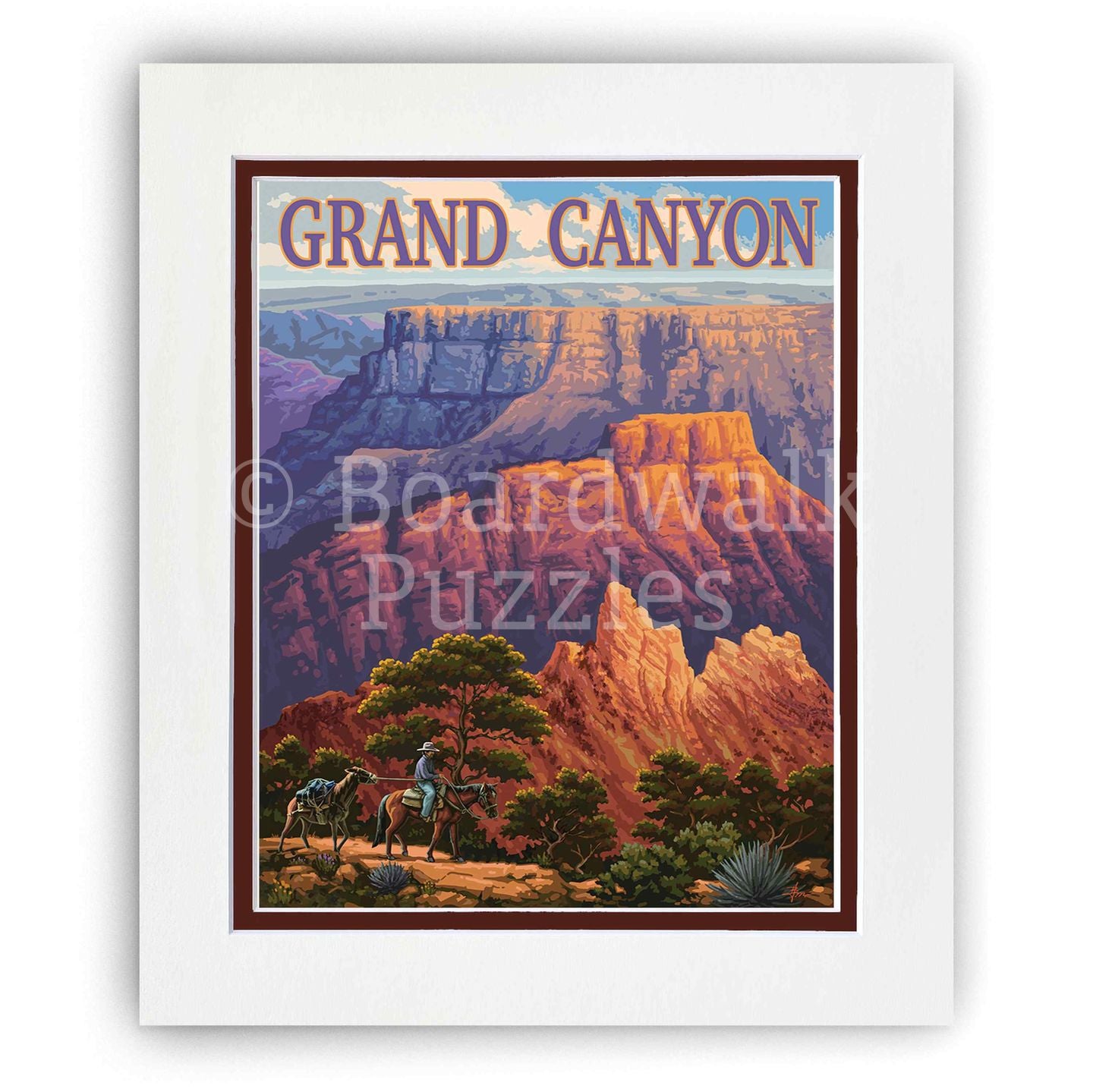 Grand Canyon - Boardwalk Fine Art