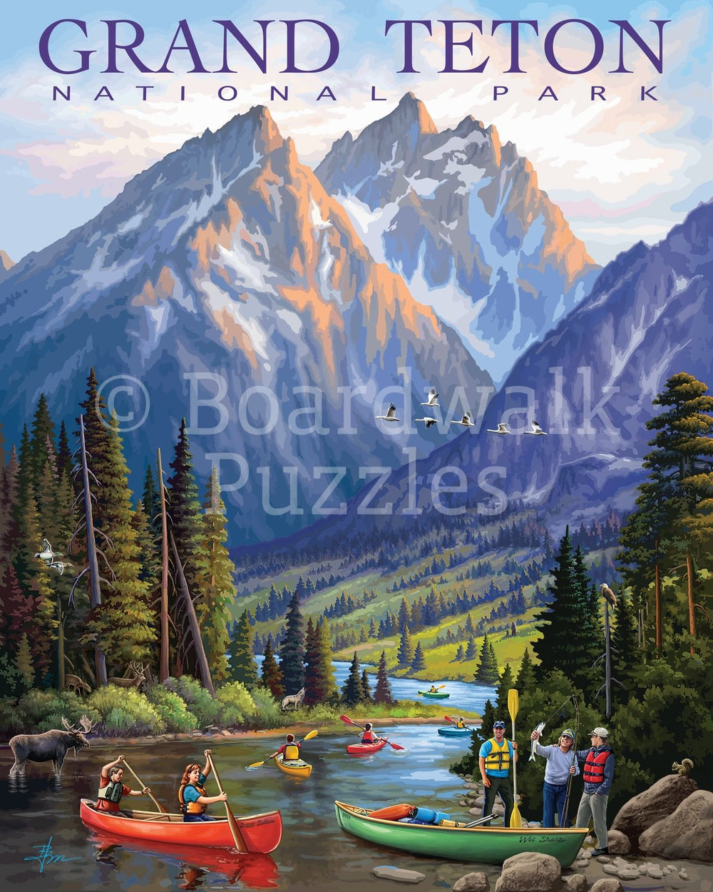 Grand Teton - Personal Puzzle - 210 Piece