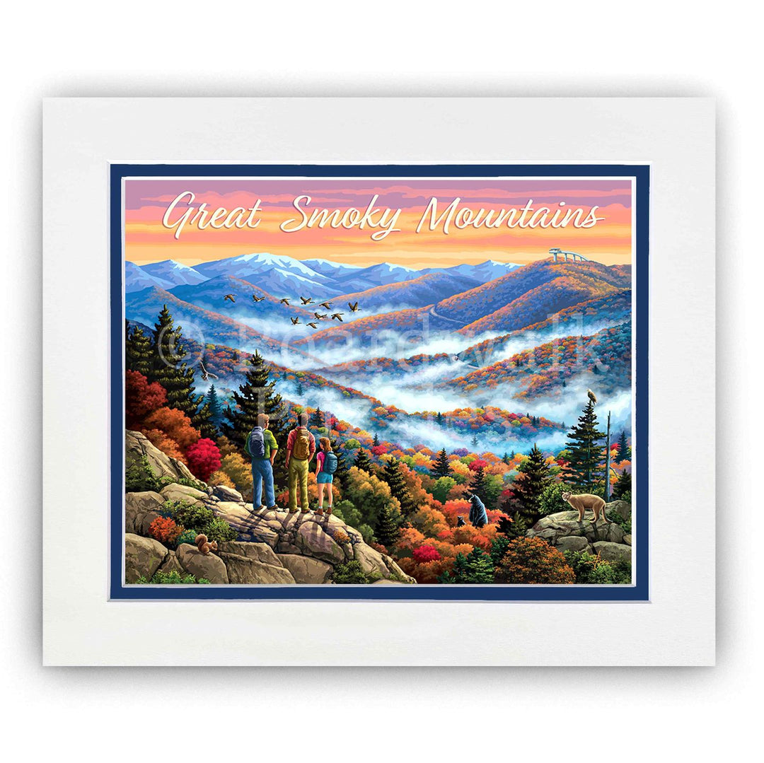 Great Smoky Mountains - Boardwalk Fine Art