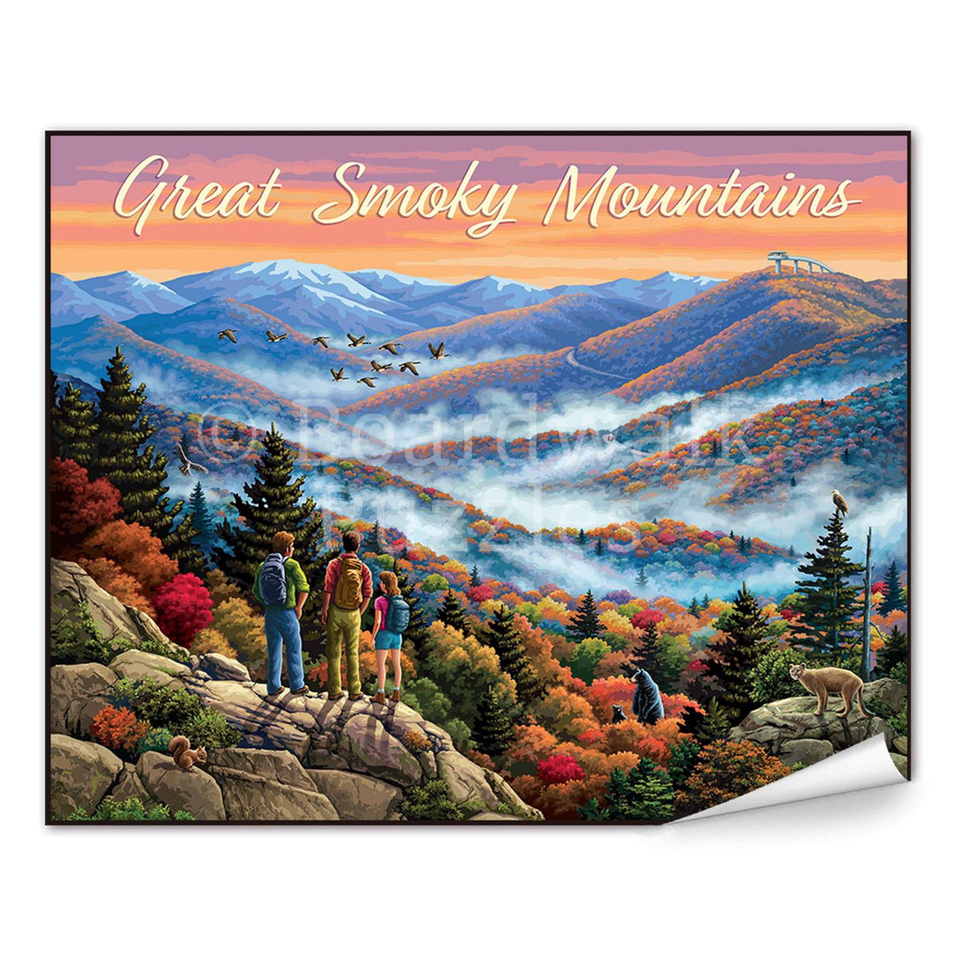 Great Smoky Mountains - Boardwalk Fine Art