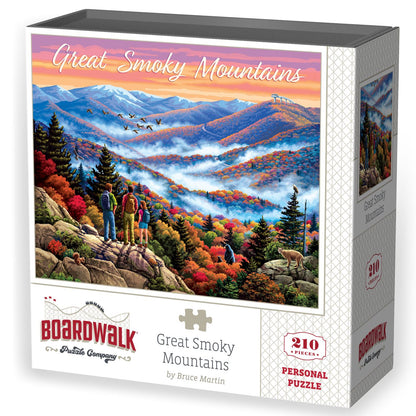 Great Smoky Mountains | 210 Piece Personal Puzzle