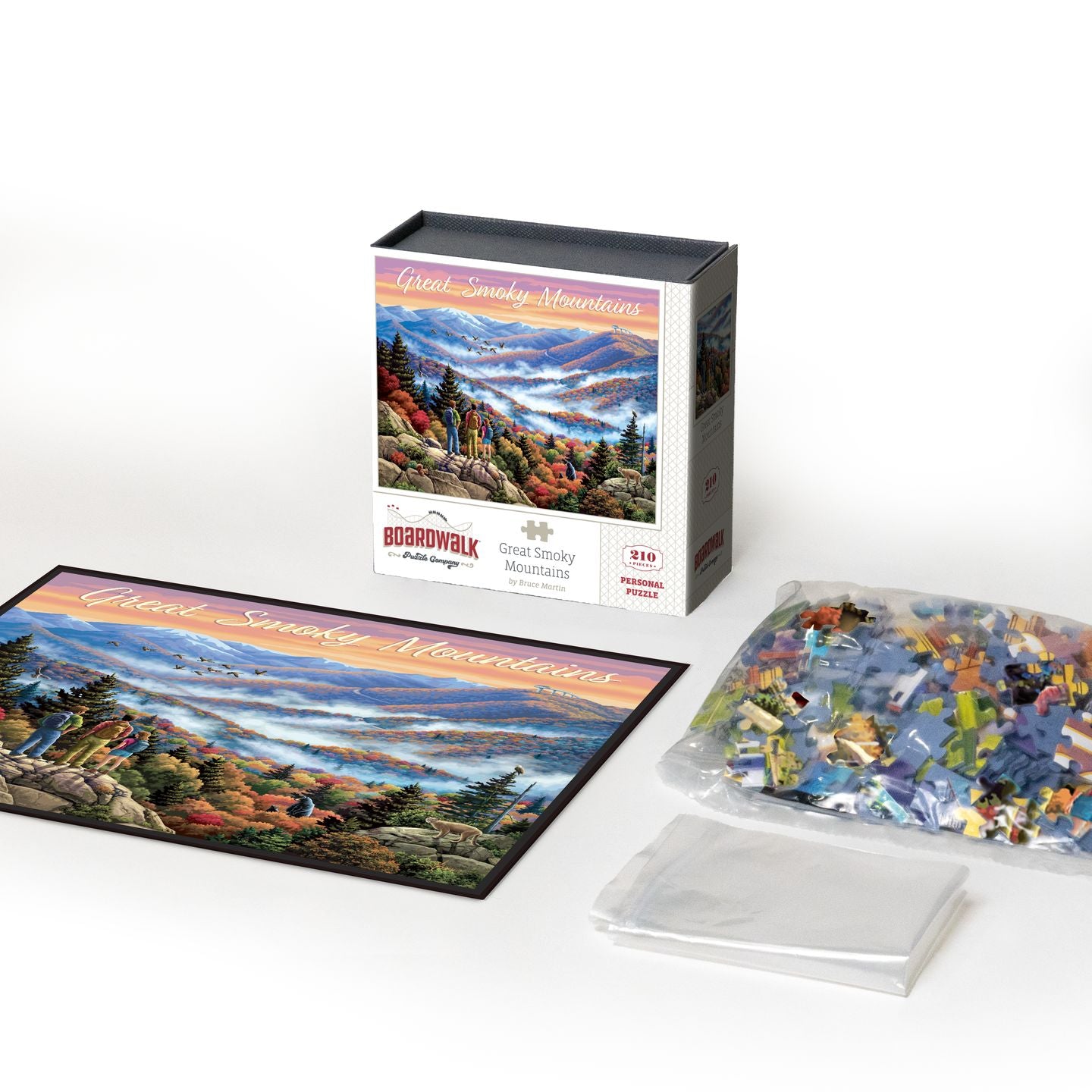 Great Smoky Mountains | 210 Piece Personal Puzzle